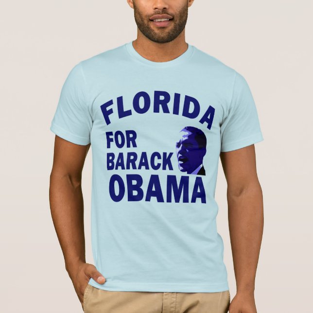 La Florida para la camiseta azul del estado de (Anverso)