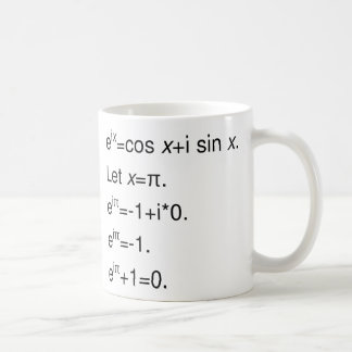 La fórmula de Euler, derivación de la taza de café