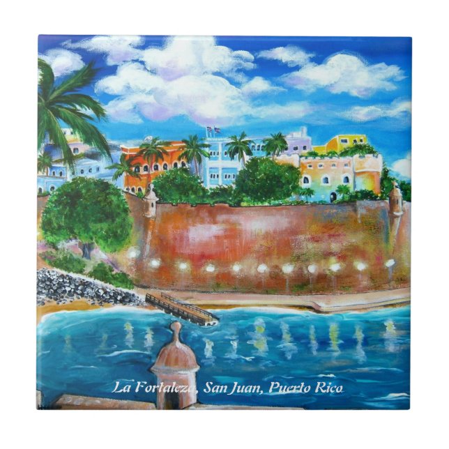 La Fortaleza, San Juan, Puerto Rico - teja (Frente)