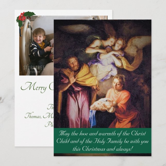 La Foto de Navidad del Nacimiento (Anverso / Reverso)