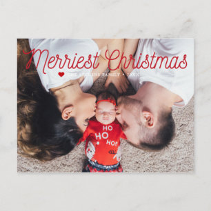 La foto familiar más alegre de Navidad
