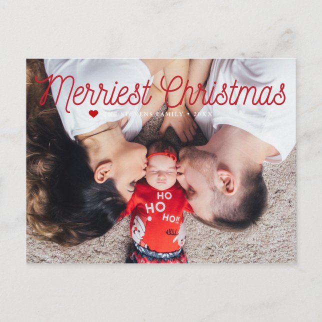 La foto familiar más alegre de Navidad (Anverso)