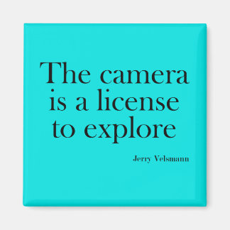 La fotografía cita el imán