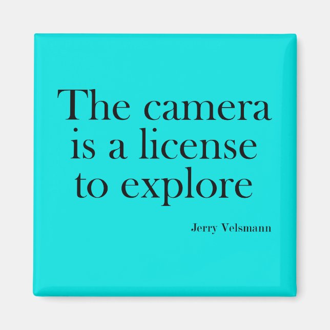 La fotografía cita el imán (Frente)