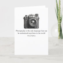 La fotografía es la única tarjeta de felicitación 