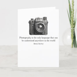 La fotografía es la única tarjeta de felicitación 