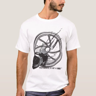 La fotografía no es un crimen - camiseta