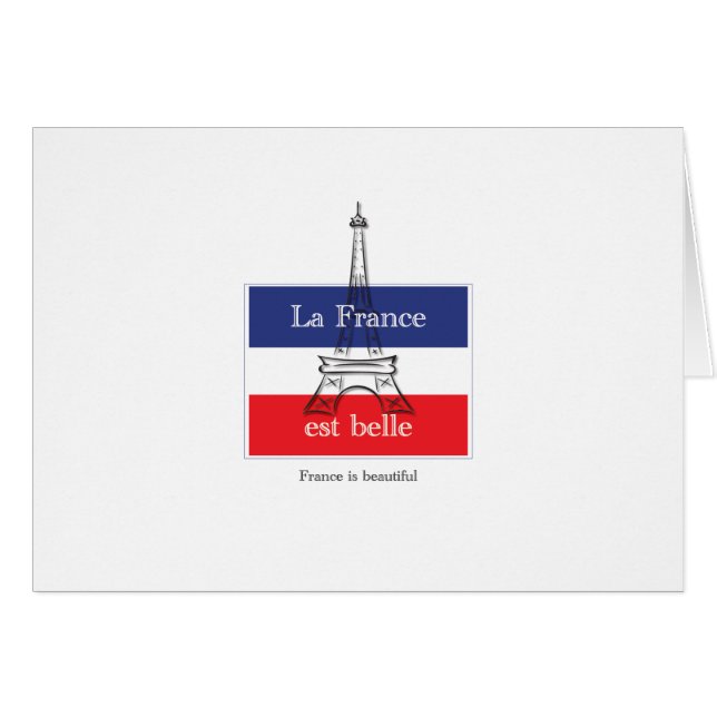 La France est Belle (Anverso (Horizontal))