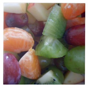 La fruta platea las tejas