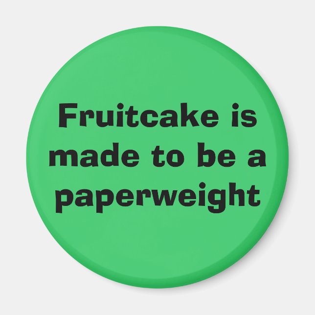 La fruta se hace como un imán de papel (Frente)