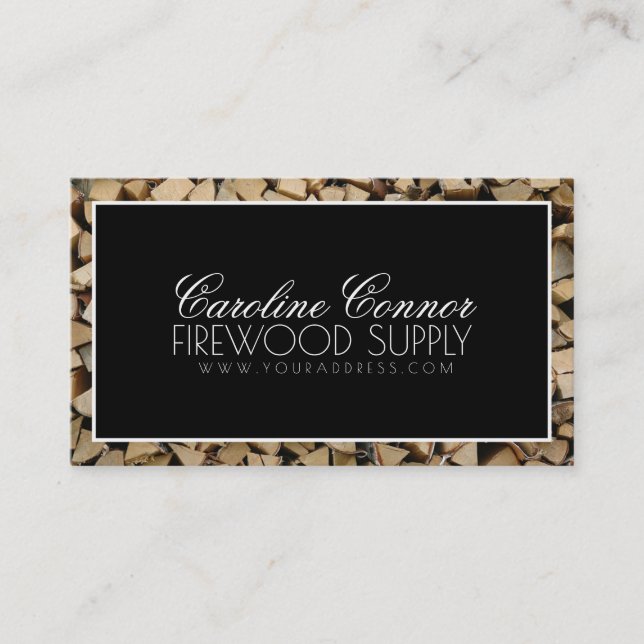 La fuente de la leña registra la tarjeta intrépida (Anverso)