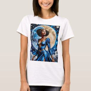 La fuerza de las mujeres de la camiseta de la dios