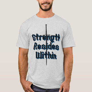 La fuerza reside en el interior - Camiseta de homb