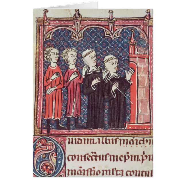 La fundación de un monasterio (Frente)