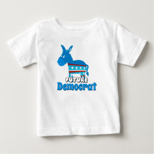 La futura camiseta del bebé demócrata