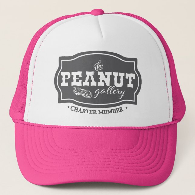 La galería de cacahuete, socio fundador, gorra del (Anverso)