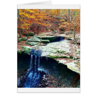 La gallina azul cae parque nacional Ohio de