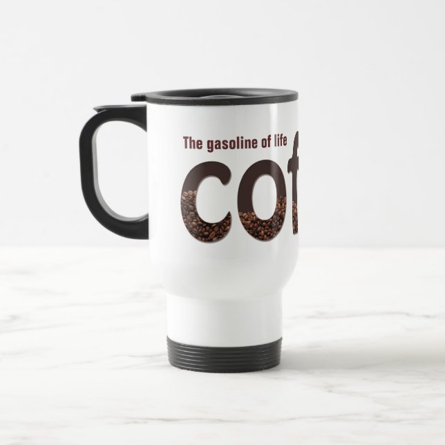 La gasolina de la taza de café de la vida (Izquierda)