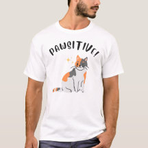 La gata POSITIVA - Camiseta para hombre