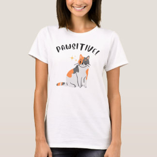 La gata POSITIVA - camiseta para mujer