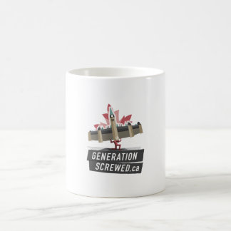 La generación atornilló la taza