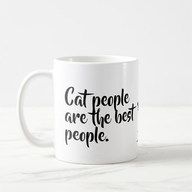 La gente del gato es la mejor taza de la gente (Izquierda)
