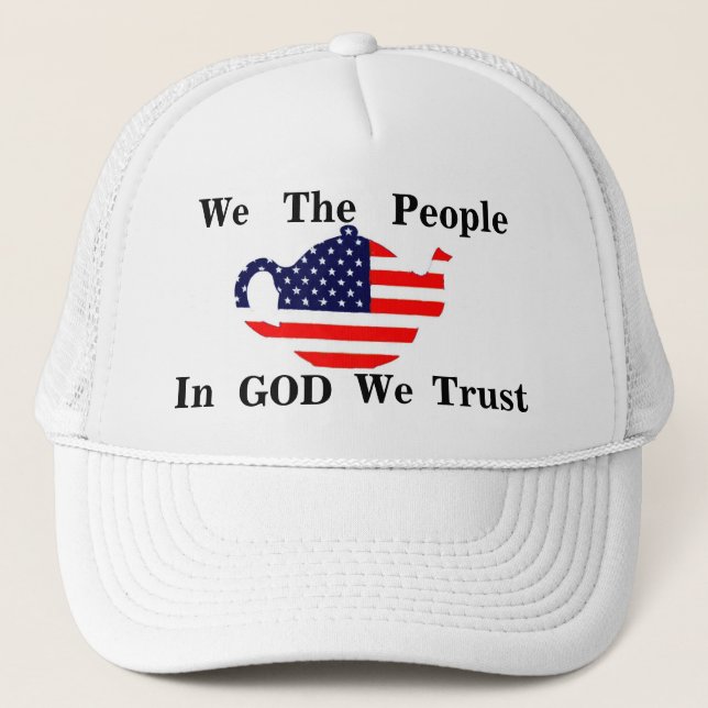 La gente en DIOS nosotros confiamos en el gorra de (Anverso)