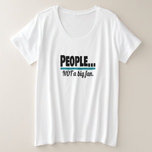 La gente no es un gran fan Chiste introvertido