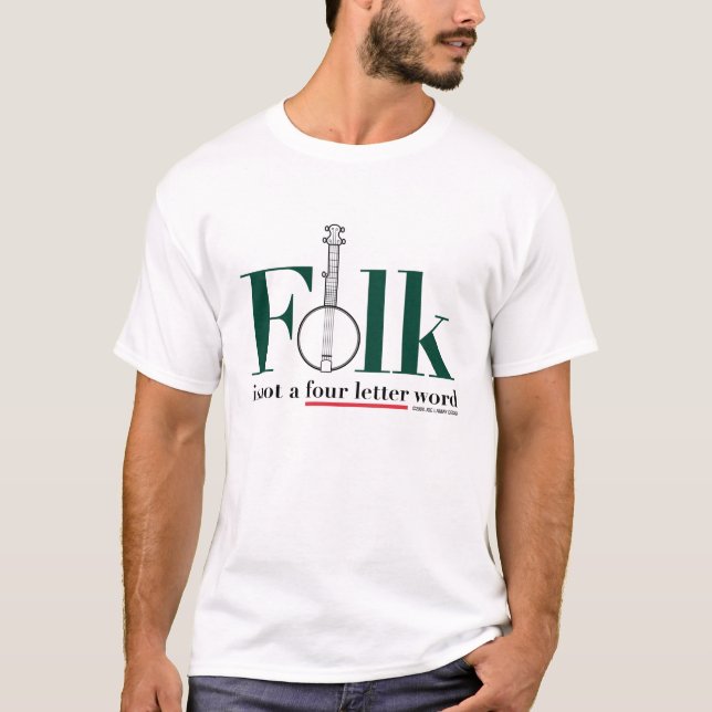 La gente no es una camiseta de la palabra de (Anverso)
