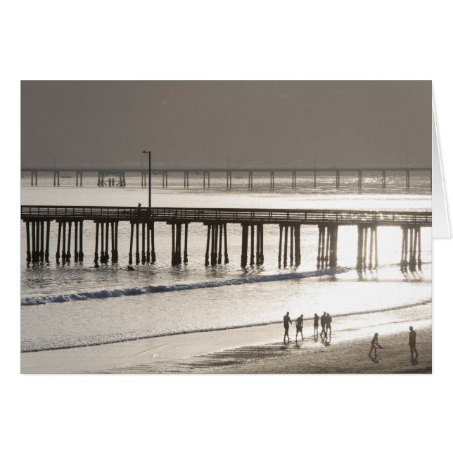 La gente que se hace notar en la playa de Ávila (Anverso (Horizontal))