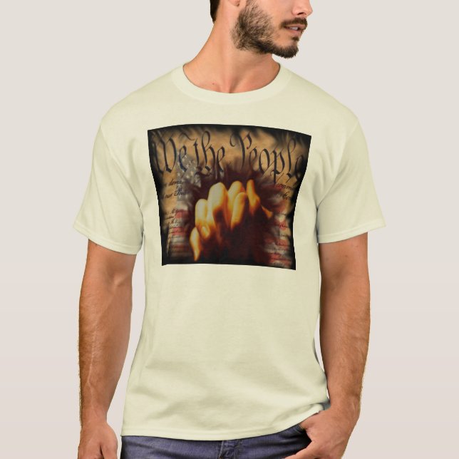La gente rogamos la camiseta básica (Anverso)
