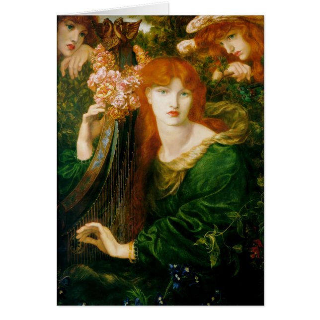 La Ghirlandata - Dante Gabriel Rossetti (Frente)