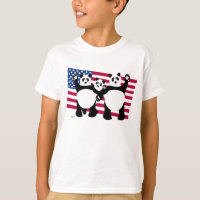La gigantesca camiseta norteamericana Pandas