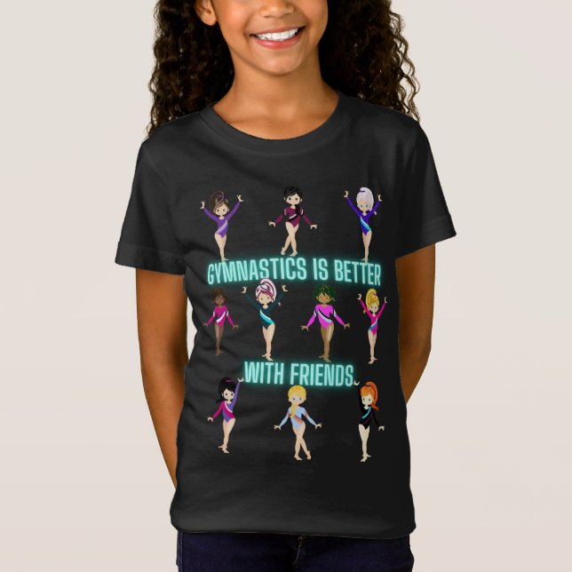 La Gimnasia Es Mejor Con Las Camisetas De Amigos (Anverso)