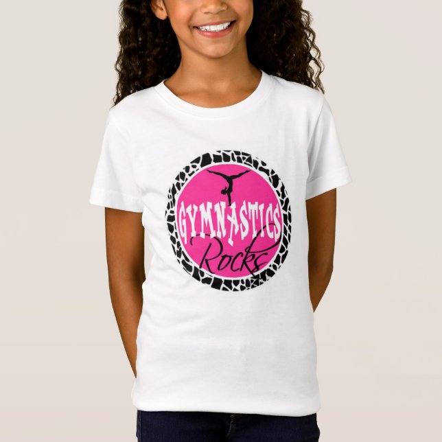 La gimnasia oscila la camiseta (Anverso)