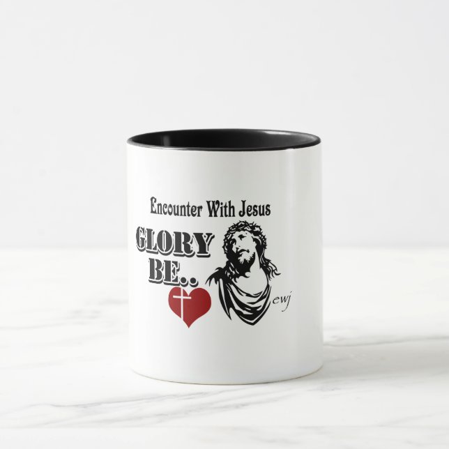 La gloria sea taza de café (Centro)
