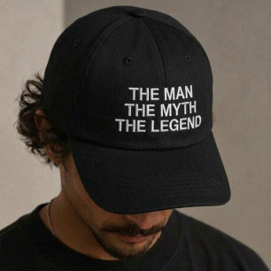 La Gorra Bordada El Hombre El Mito La Leyenda