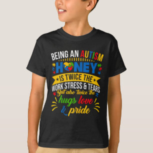 La graciosa Camisa De Conciencia Del Autismo Como