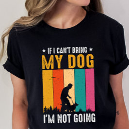 La graciosa camiseta de la dueña de un perro, si n