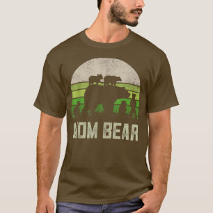 La graciosa camiseta de mamá de la hija del hijo,