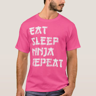 La graciosa camiseta de Ninja se come dormido Ninj