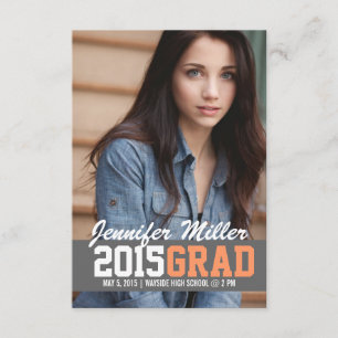 La graduación año invita/de la invitación el   del