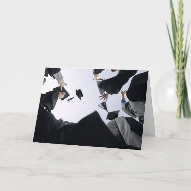 La graduación capsula la tarjeta (Anverso)