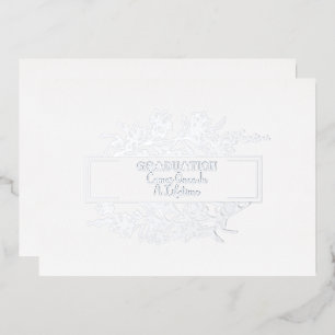 La Graduación Llega Una Vez En Una Invitación De R