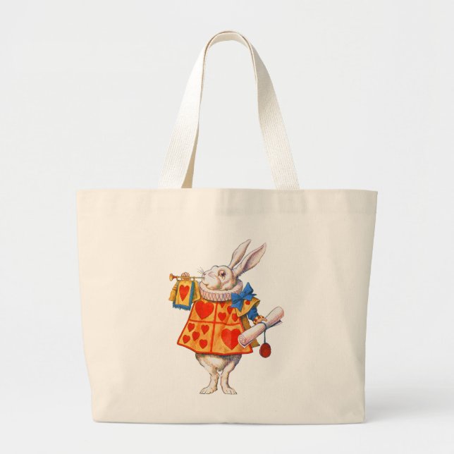 LA GRAN BOLSA DE TOTE BLANCO DE ALICE (Frente)