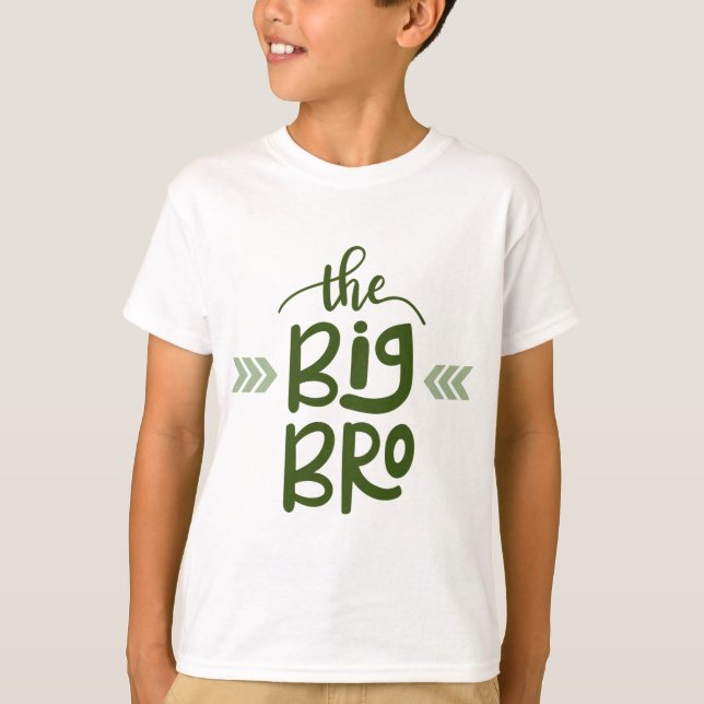 La gran camiseta de los hermanos grandes (Anverso)