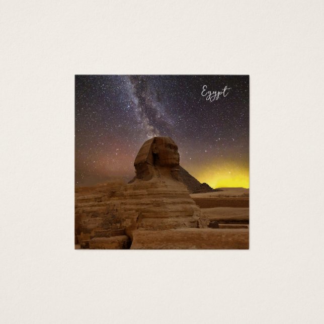 La Gran Esfinge De Giza (Anverso)