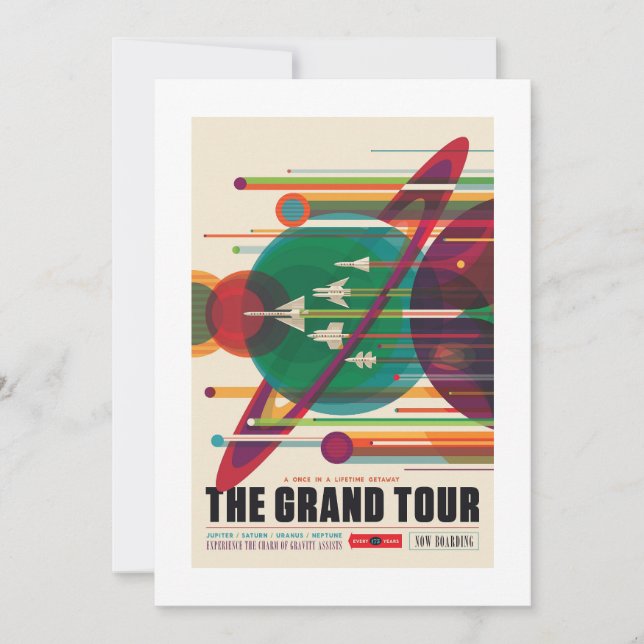 La gran gira | Visiones del futuro de la NASA (Anverso)
