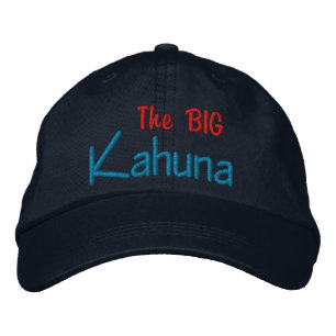 La gran gorra bordada de Kahuna