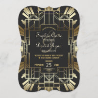 La gran invitación a la boda de Gatsby de 2010